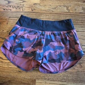Women's Lululemon Pink Camouflage Shorts